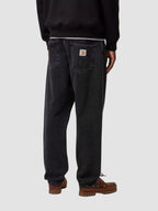 NEWEL PANT - black stone washed
