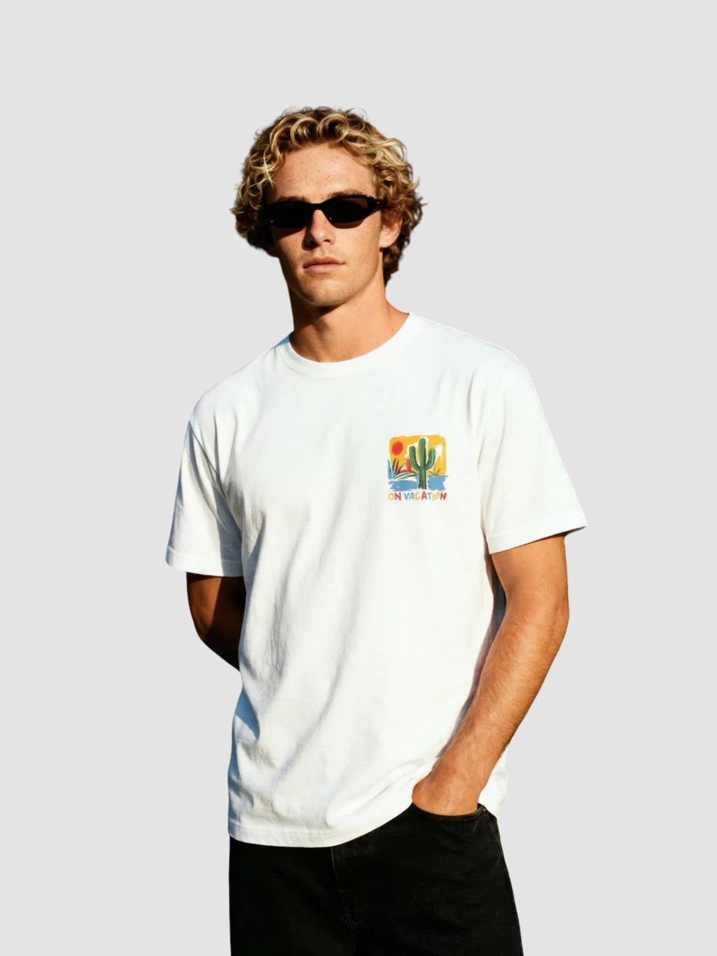 MEXICO TEE - white