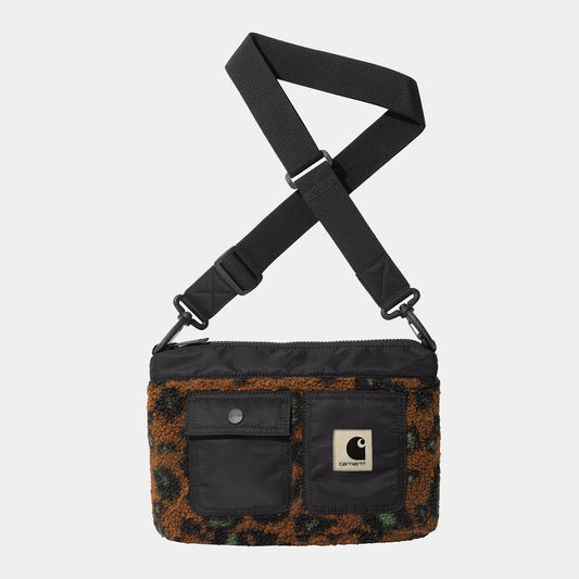 ORLA STRAP BAG - camo leo jacquard/tamarind