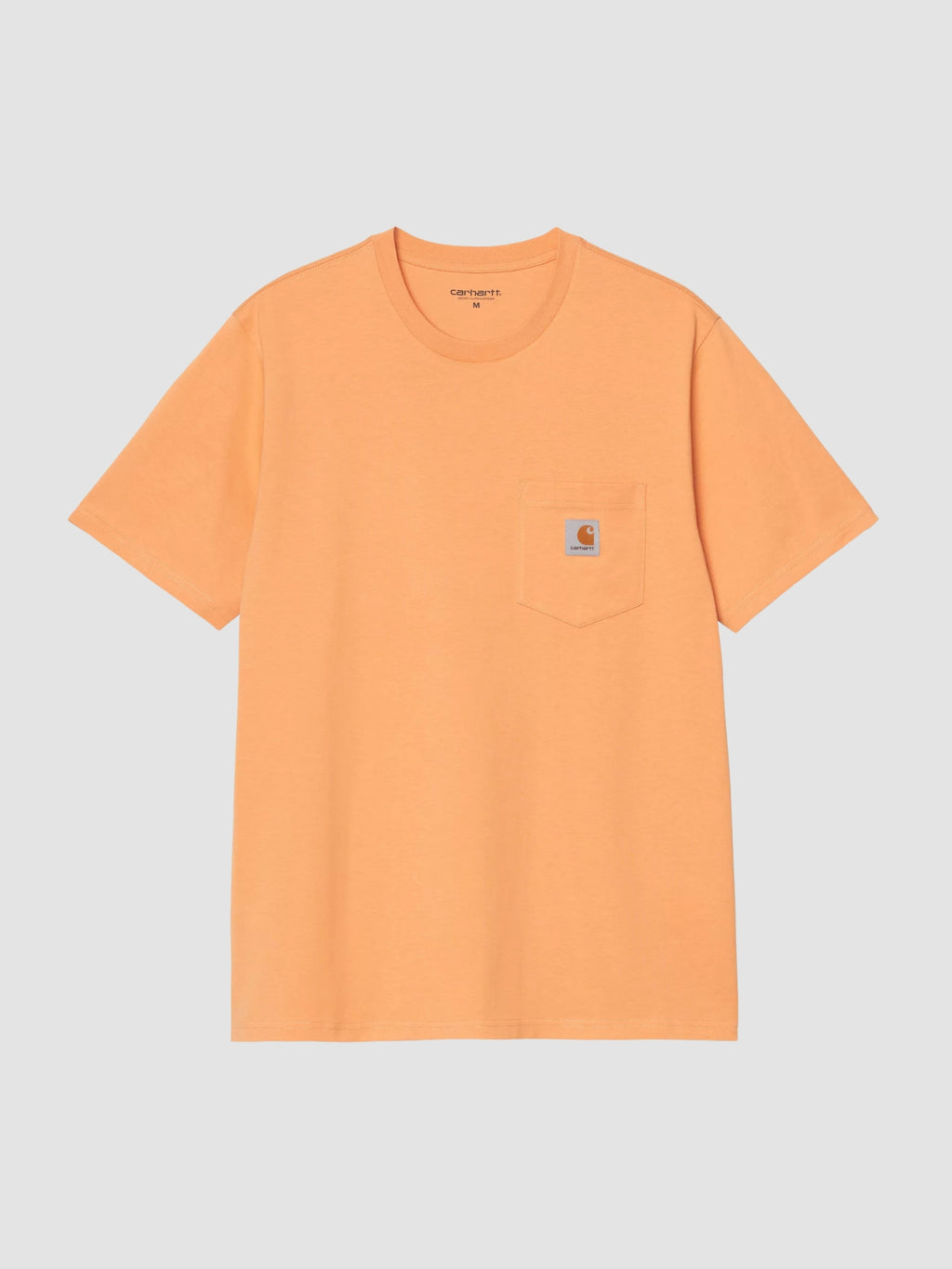 S/S POCKET T-SHIRT - gentle orange