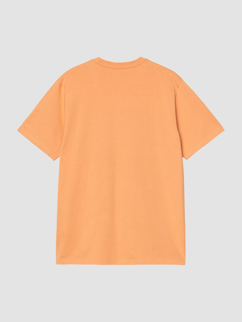 S/S POCKET T-SHIRT - gentle orange