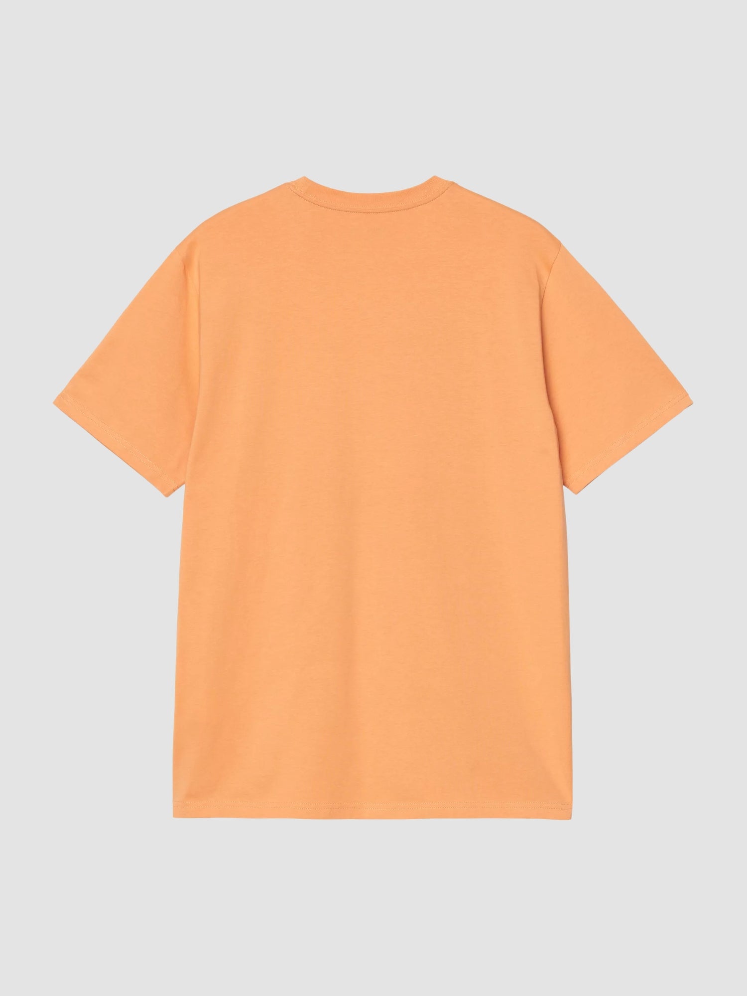 S/S POCKET T-SHIRT - gentle orange