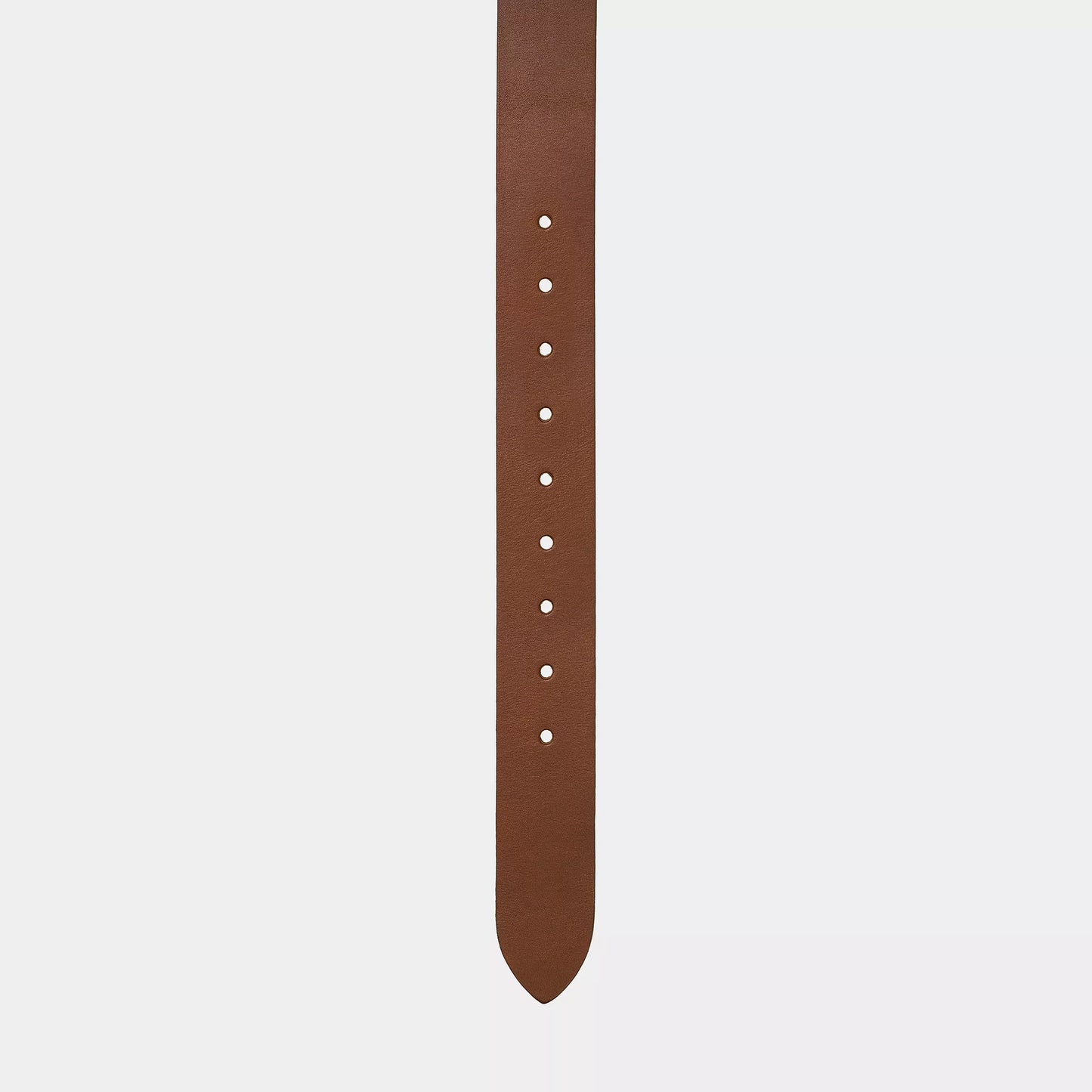RYAN BELT - cognac/silver