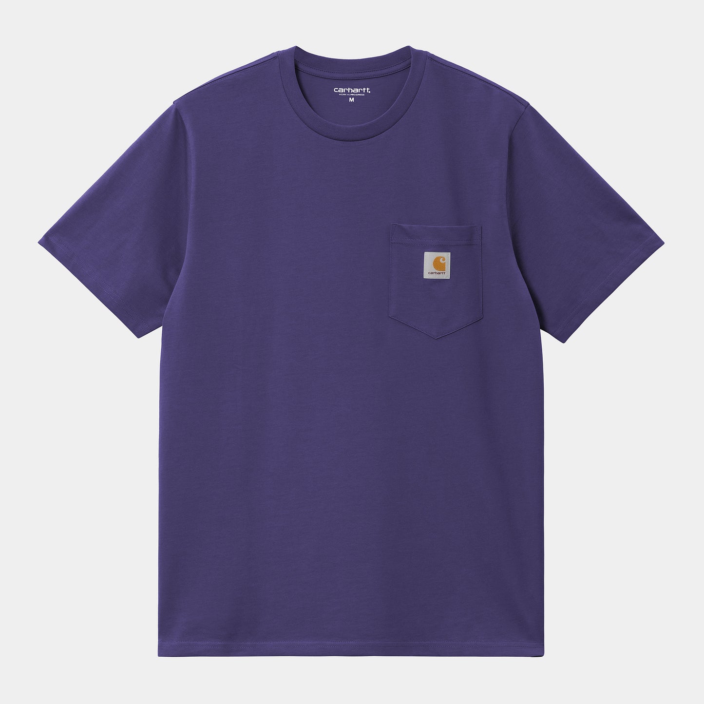 S/S POCKET T-SHIRT - aura