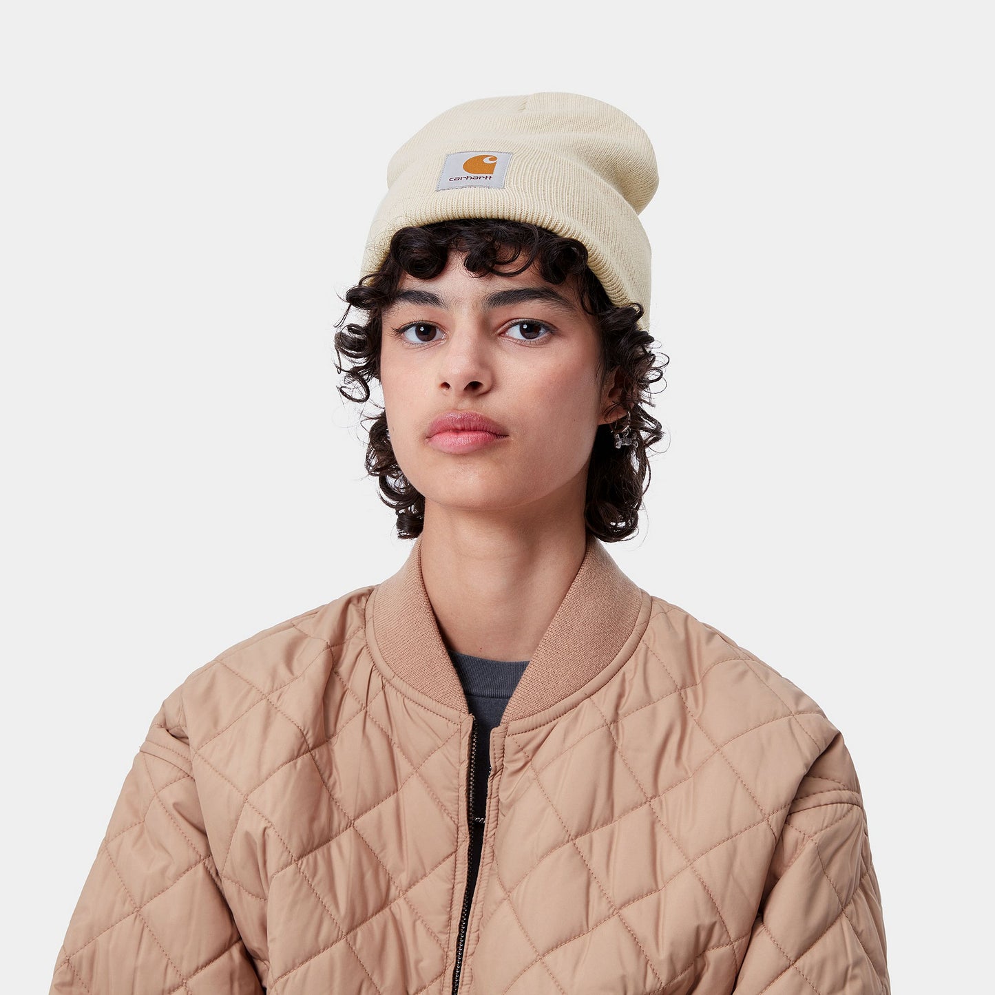 SHORT WATCH HAT - moonbeam