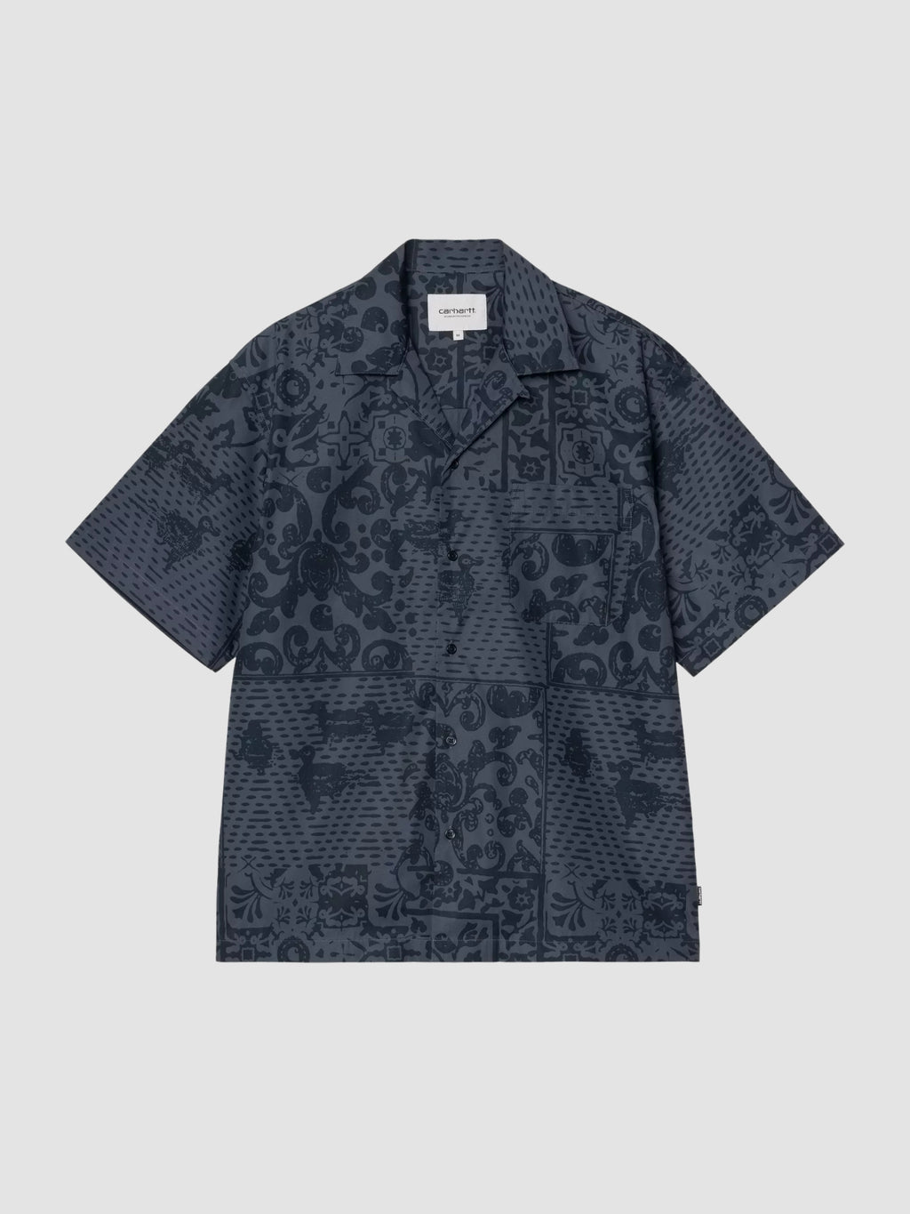 S/S VESTIGE SHIRT - blue