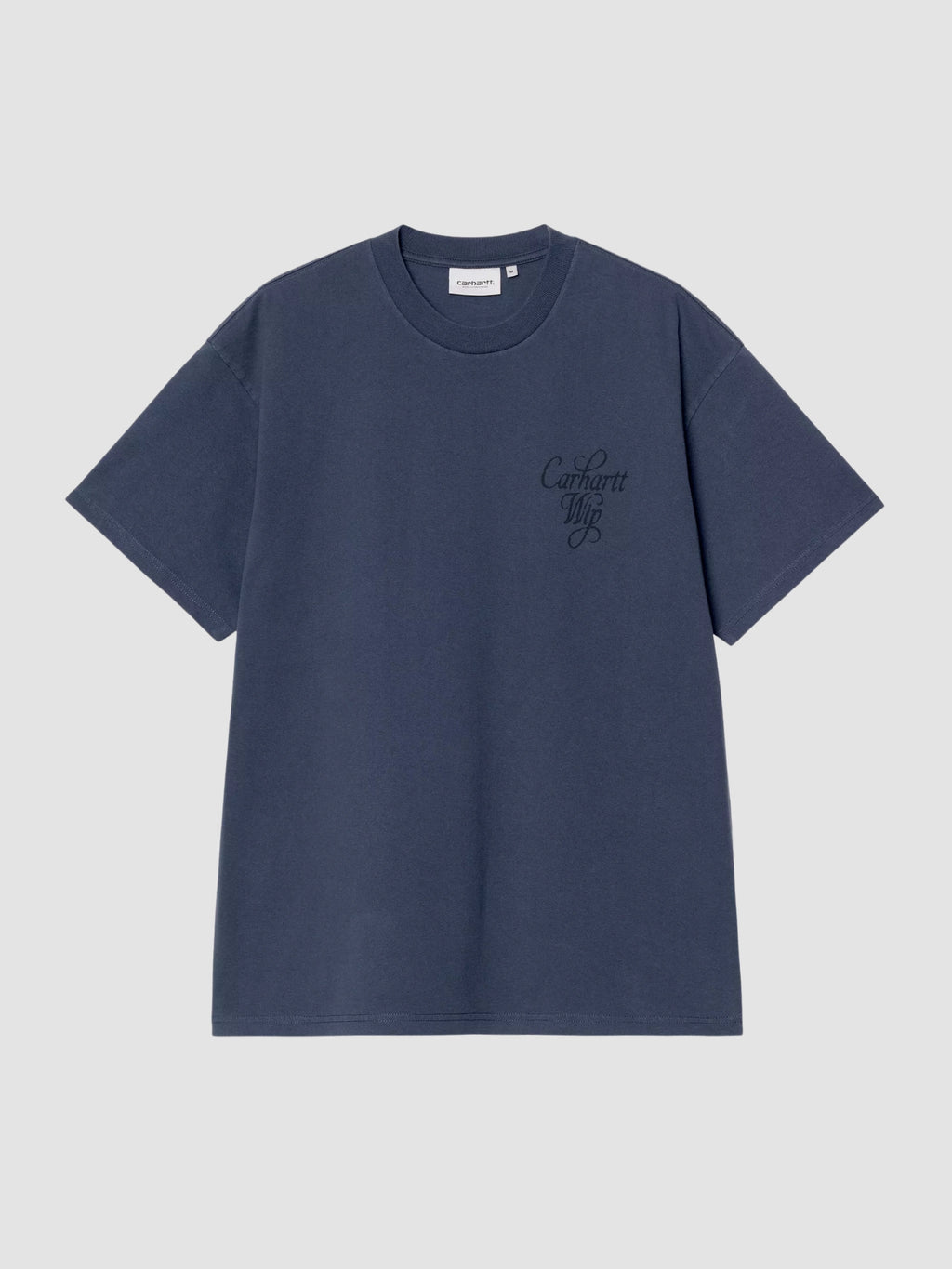 S/S VESTIGE T-SHIRT - blue stone washed