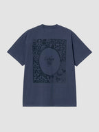 S/S VESTIGE T-SHIRT - blue stone washed