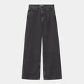 W' JANE PANT - black heavy stone wash