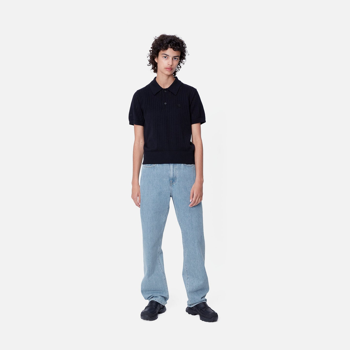 W' NOXON PANT - blue stone bleached
